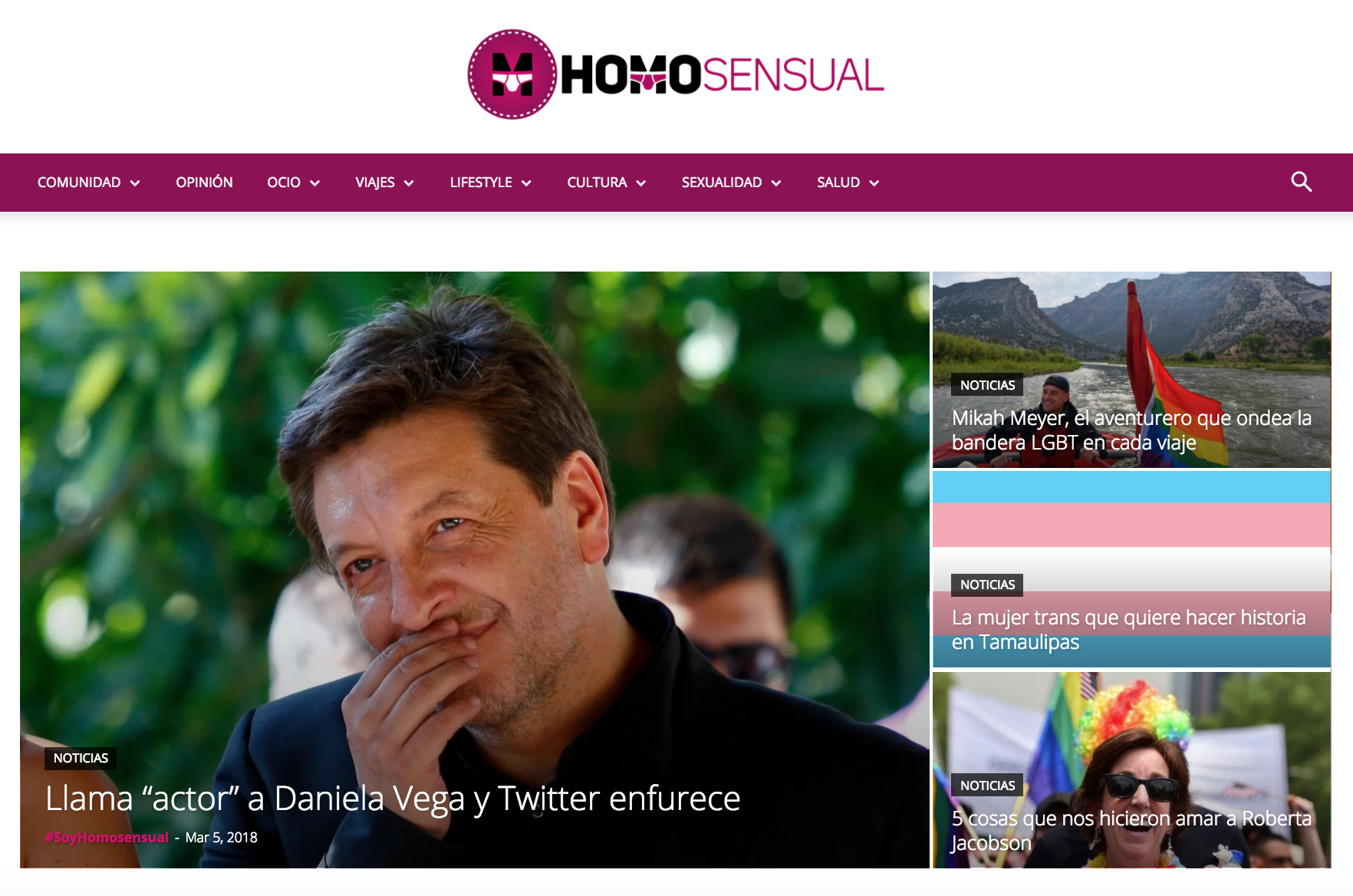 Soy Homosensual